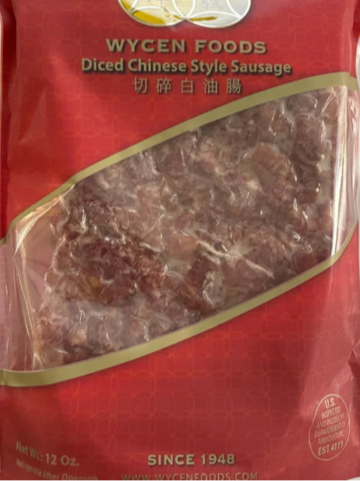 Diced Chinese Style Pork Sausage(vacuum-packed)