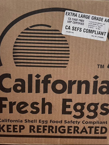 Cage Free Extra Large Grade AA Eggs