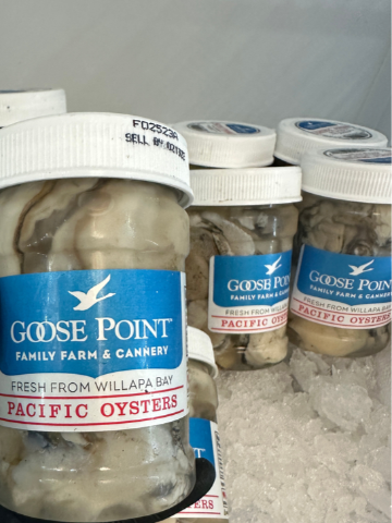 Oysters in a Jar - Pacific, USA